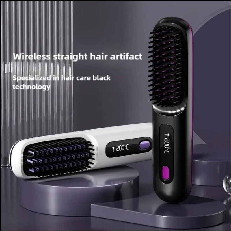 Hair Straightener Comb Manufacturer - 2024 Most Popular Private Label Fast Pressing Hot Comb Custom for Women