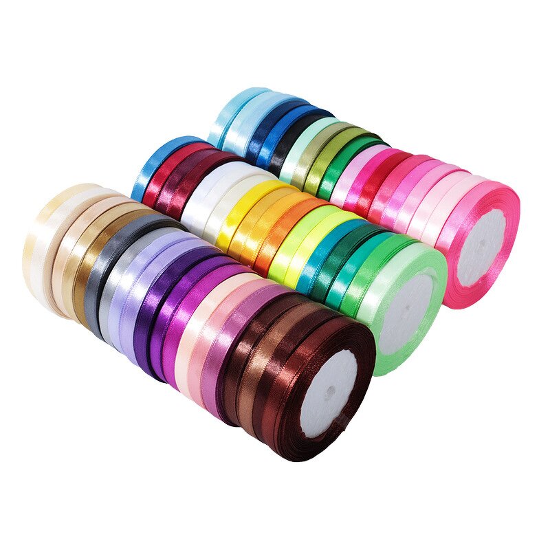Satin Ribbon Roll Manufacturer - Wholesale 1cm Floral Polyester Customized Gift Silk for Valentine's Day & Mother's Day