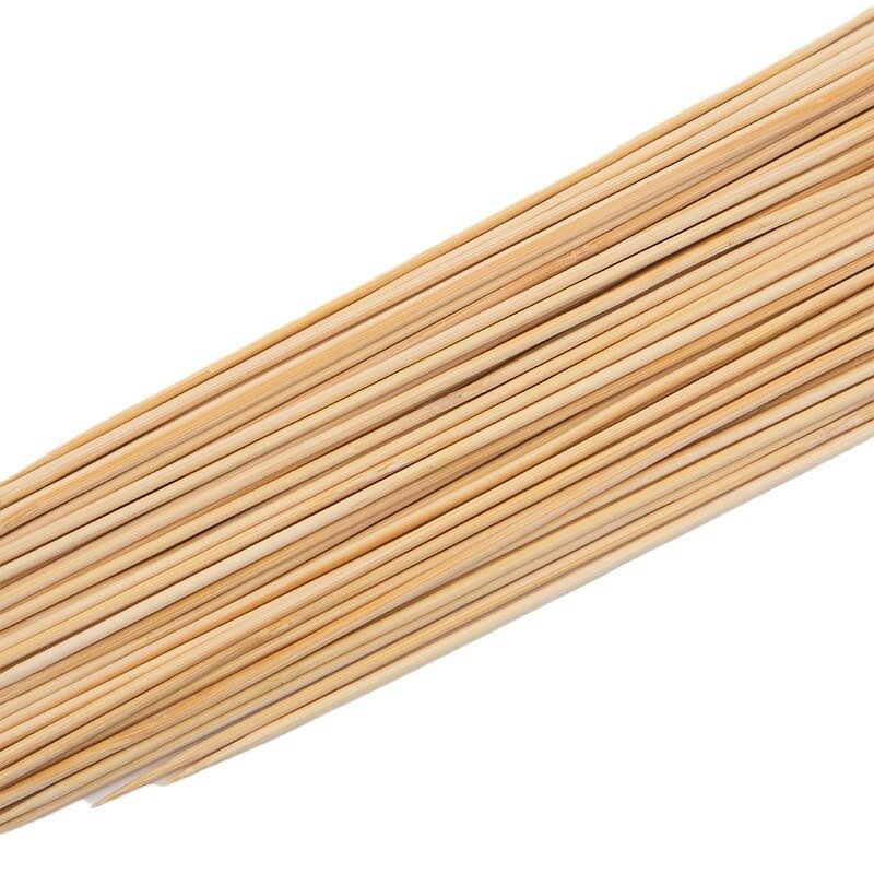 Bamboo Skewers Manufacturer - Wholesale Eco-Friendly Floral Round for Hot Pot and BBQ Tools