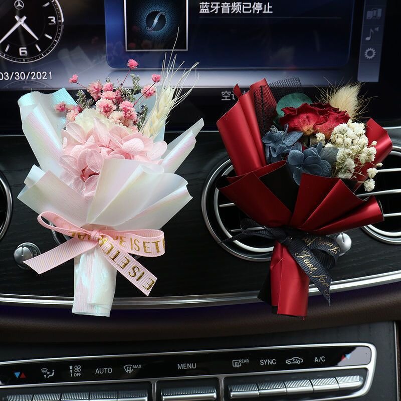 Dried Flower Bouquets Manufacturer - Handmade Mini for Car Air Freshener Wedding Home Decor Eco-Friendly Preserved