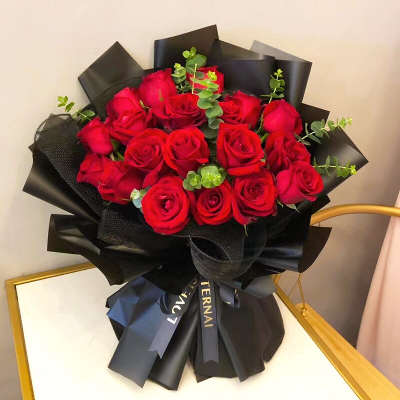 Satin Ribbon Roll Manufacturer - Wholesale 2.5cm*40Yard Love Is Eternal Floral Polyester Customized Gift Silk for Valentine's