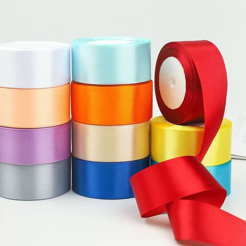 Polyester Ribbon Manufacturer - Wholesale 4cm Fresh Flower Decorative Floral Style Valentine's Day Gift Box Gold Stamp Printing