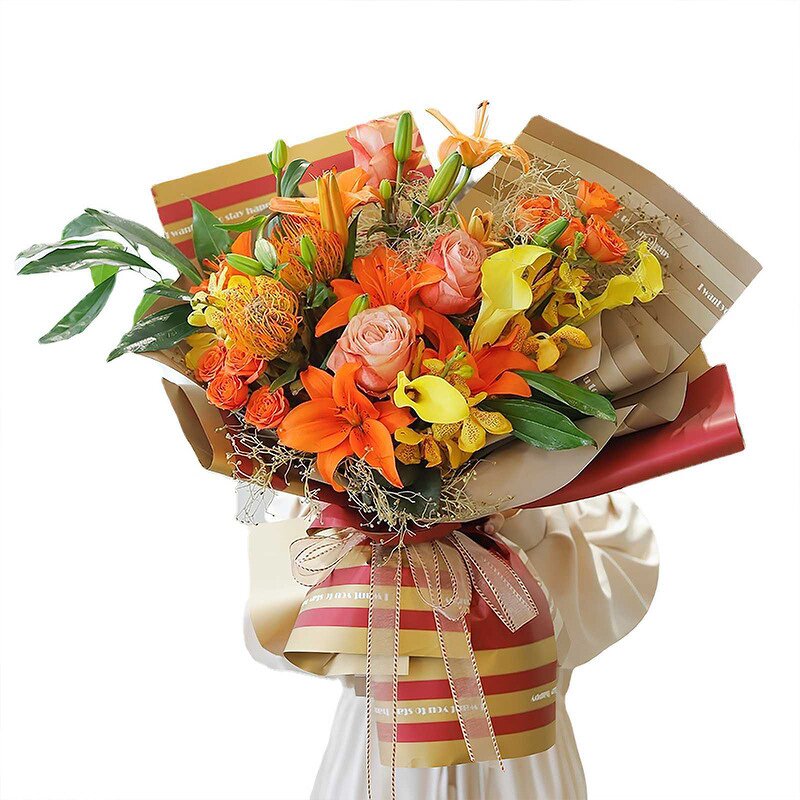 Craft Paper Manufacturer - Wholesale Duke Winsor Double-Sided Coated Waterproof Floral Bouquet Wrapping with PE Coating
