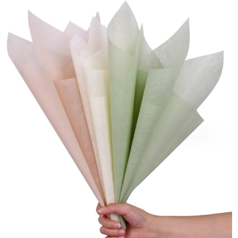 Non-Woven Flower Bouquet Paper Manufacturer - Korean of Cotton Pleated Withdrawable Gift Paper
