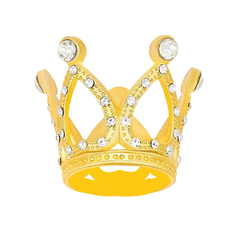 Birthday Cake Crown Ornament Manufacturer - Small Baroque Flowers Child's Dress up Crown for Thanksgiving Factory Price Wholesale