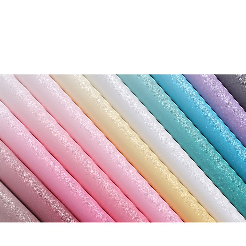 Flower Bouquet Wrapping Paper Manufacturer - Wholesale Double-Sided Gradient Color Shinny & Waterproof PVC Coated