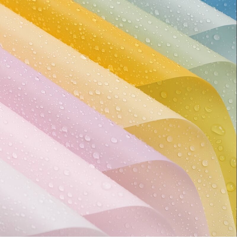 Floral Bouquet Wrapping Paper Manufacturer - Wholesale Translucent Waterproof Korean Solid Color Fog Paper