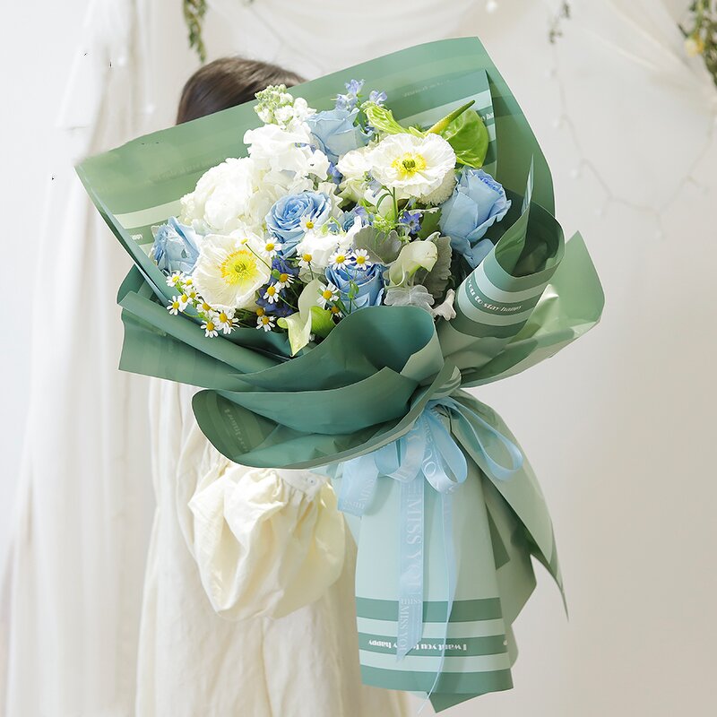 Craft Paper Manufacturer - Wholesale Duke Winsor Double-Sided Coated Waterproof Floral Bouquet Wrapping with PE Coating