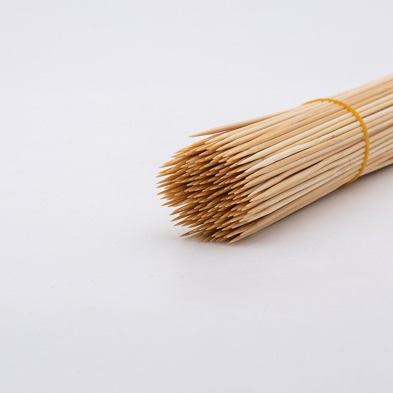 Bamboo Skewers Manufacturer - Wholesale Eco-Friendly Floral Round for Hot Pot and BBQ Tools