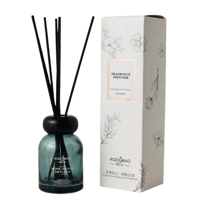 Reed Diffuser Set Manufacturer - Luxury Home Fragrance Air Freshener for Bathroom Bedroom Toilet with Packaging Boxes for Hotels