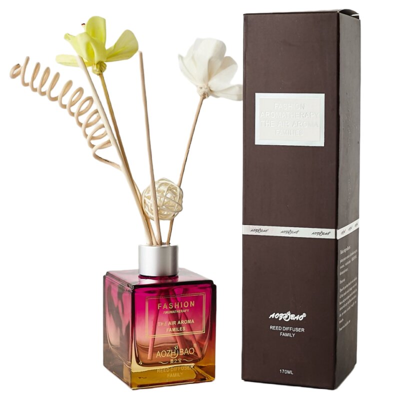 Reed Diffuser Manufacturer - Bliss Odor-Free Fresh Fruit & Flower Scent for Home Aromatherapy Bedroom Living Room Hotel Amenities Hot Sale