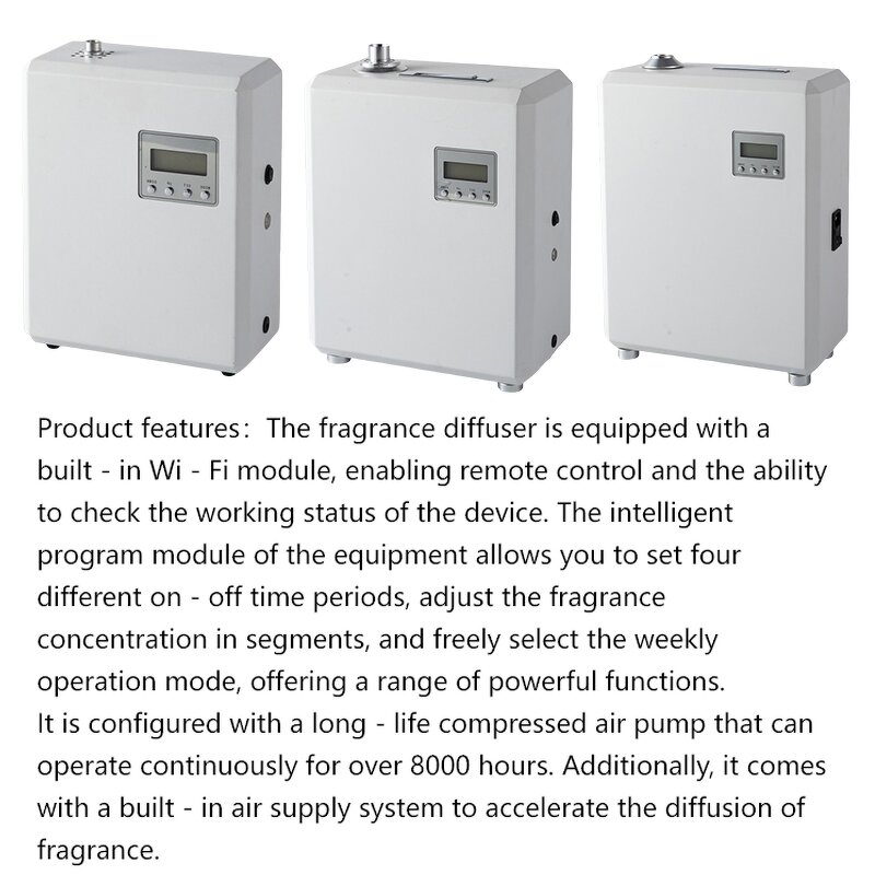 Aroma Diffuser Machine Manufacturer - Hotel Commercial Scent Diffuser Electric Fragrance Dispenser Large Space Smart Timing Device OEM ODM