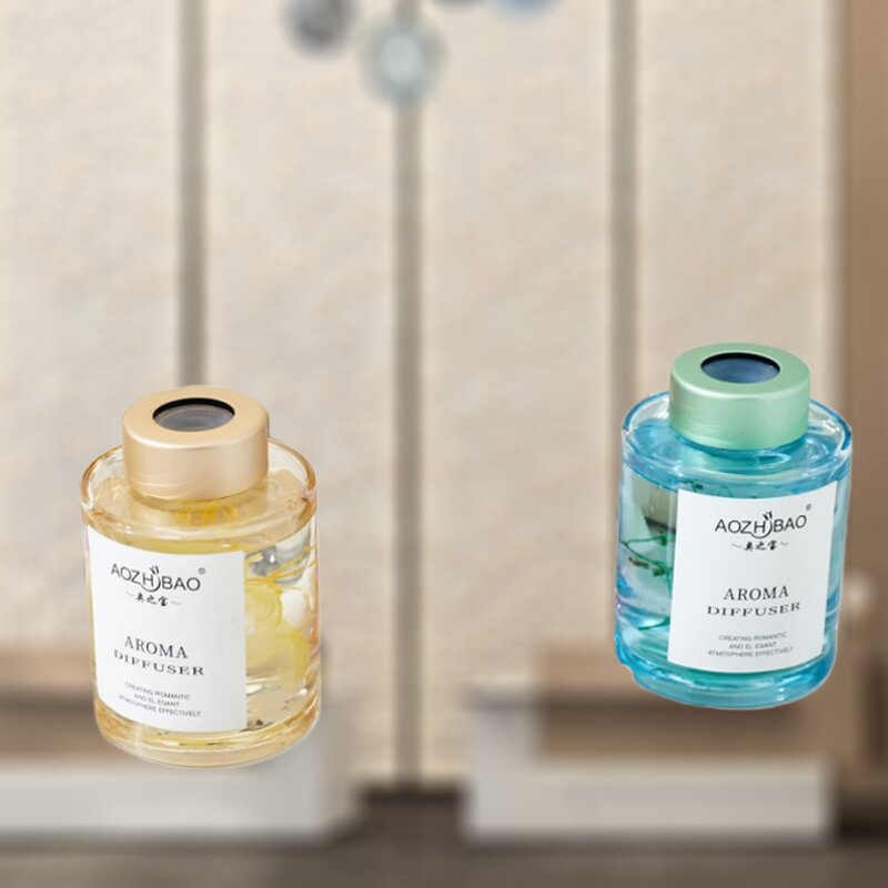 Reed Diffuser Manufacturer - Hot Sale 140ML Fresh Fruit Flower Scent Home Aromatherapy for Odor-Free Bedroom Living Room Hotel Amenities