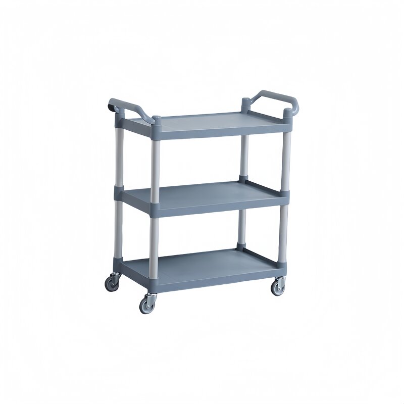Service Cart Manufacturer - Three Story Plastic Hotel Restaurant Catering Shared