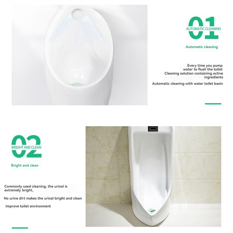 Urinal Filter Pad Manufacturer - Triangle Filter Block to Avoid Blockage