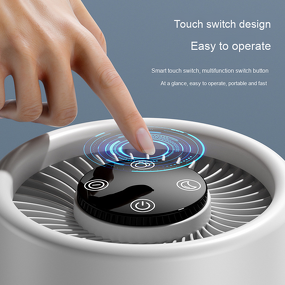 Home Air Purifier Manufacturer - Customizable WiFi Small Size Removes Secondhand Smoke PM2.5 Aromatherapy Plastic Wholesale