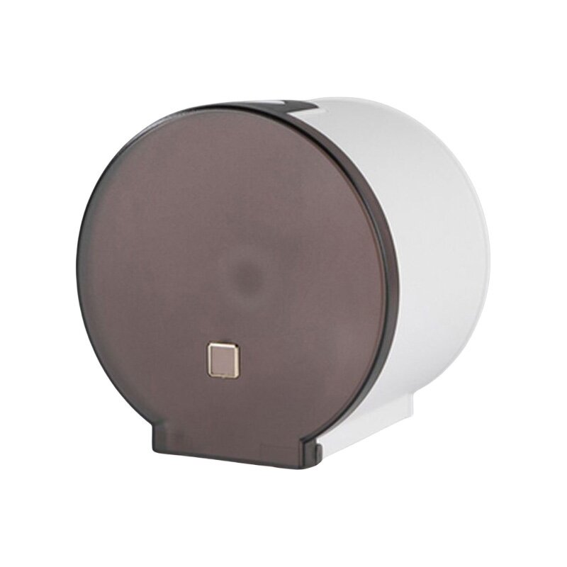 Roll Paper Box Manufacturer - Small Toilet Waterproof Cute Cylindrical Tissue Tube Toilet Wall Mounted Tissue Box Paper Tissue Box White