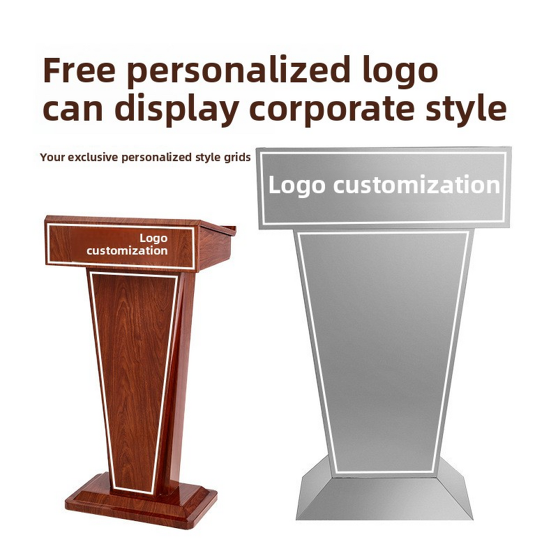 Event Podium Manufacturer - Stainless Steel Host Counter for Hotel Reception Registration Desk Customer Information and Security Guide