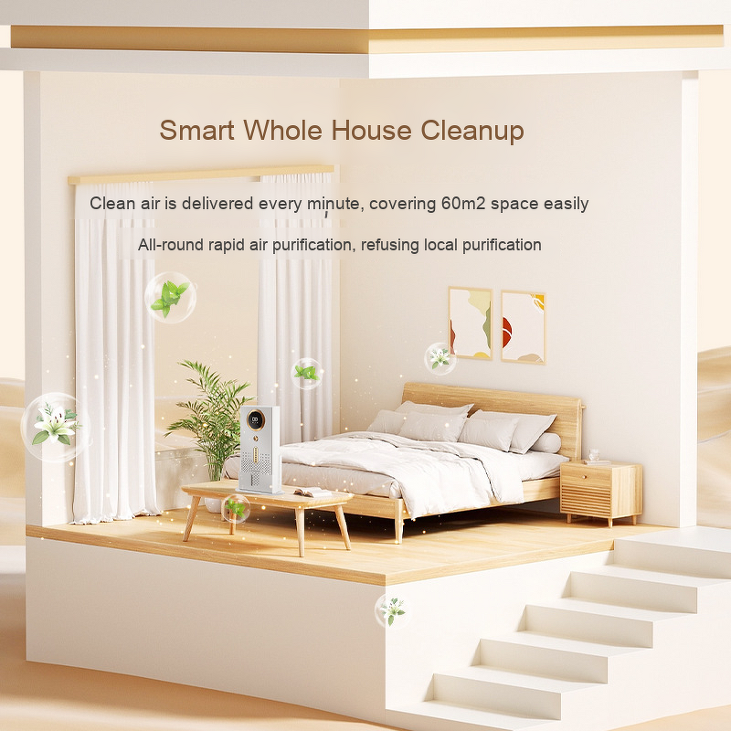 Air Purifier Manufacturer - Cross-Border Powerful Plastic Household Refrigerator Freshness Deodorizer Aromatherapy Ozone Generator