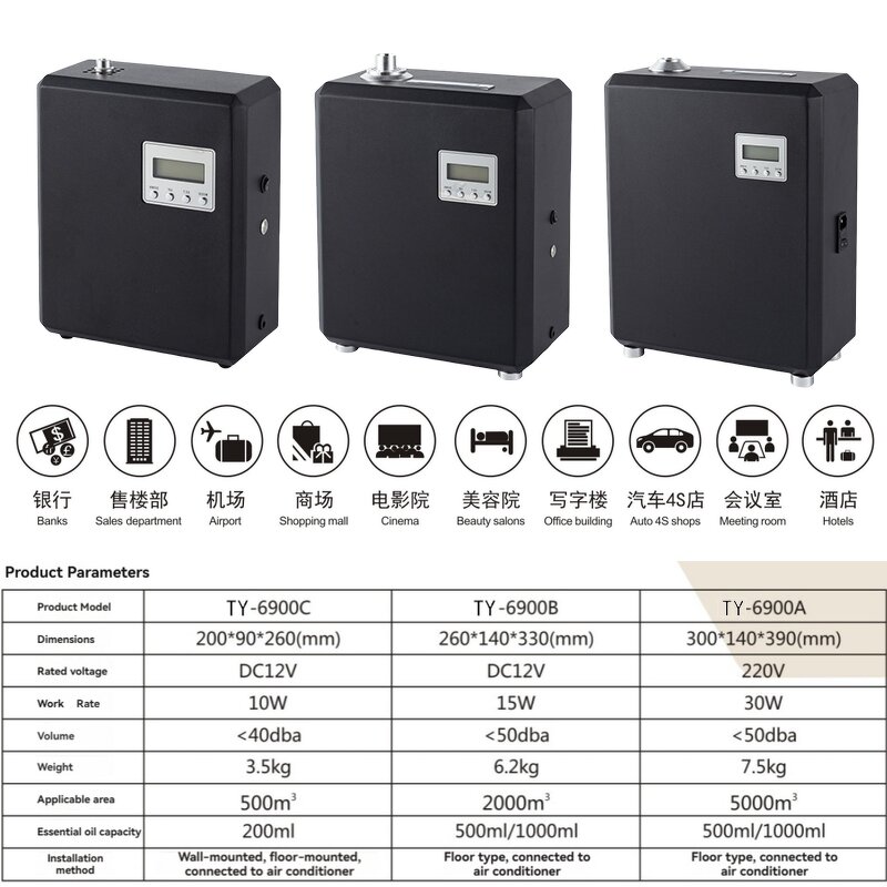 Essential Oil Diffuser Manufacturer - Smart Ultrasonic for Bluetooth Controlled 500ml Capacity Electric for Home Office Large Rooms for Hotels