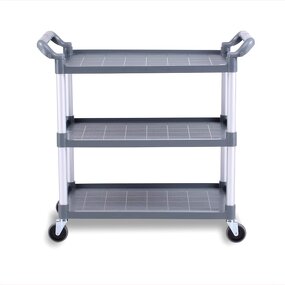 Service Bus Manufacturer - Multi Functional and Durable Large Three Story Heavy-duty Plastic Food Service Vehicle Suitable for Restaurants