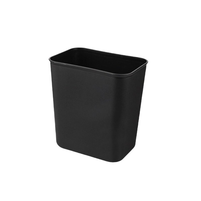 Trash Cans Manufacturer - Wholesale Square Flame-Retardant Wastepaper Baskets for Hotels Household Bathrooms Plastic Storage Hotel Amenities