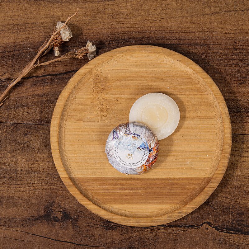 Mini Round Soap Manufacturer - Travel-Friendly Disposable Compressed Soap Sheets for On-The-Go Use Ideal for Travel Toiletries Hotel Amenities