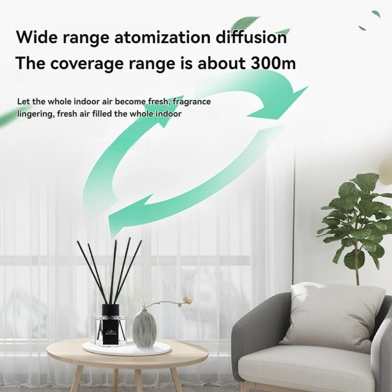 Reed Diffuser Bottle Set Manufacturer - Luxury Premium Glass Custom Logo Fragrance Oil Refill for Home Hotels Natural Rattan-A Hotel Amenities