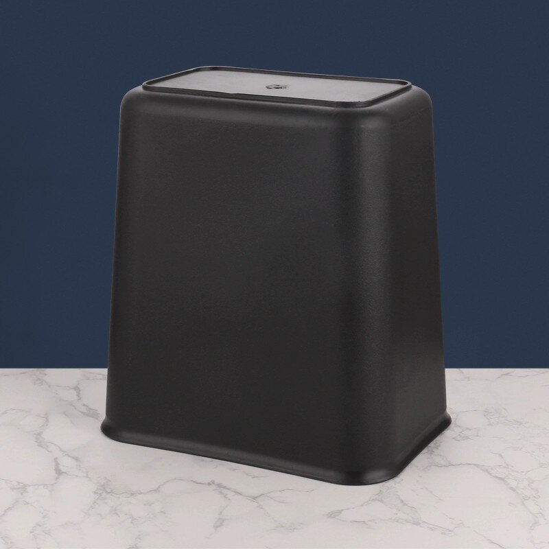 Garbage Bin Manufacturer - Square Flame-Retardant Thick Eco-Friendly Portable Paper Basket Rack for Kitchen Restaurant Office Hotel Use