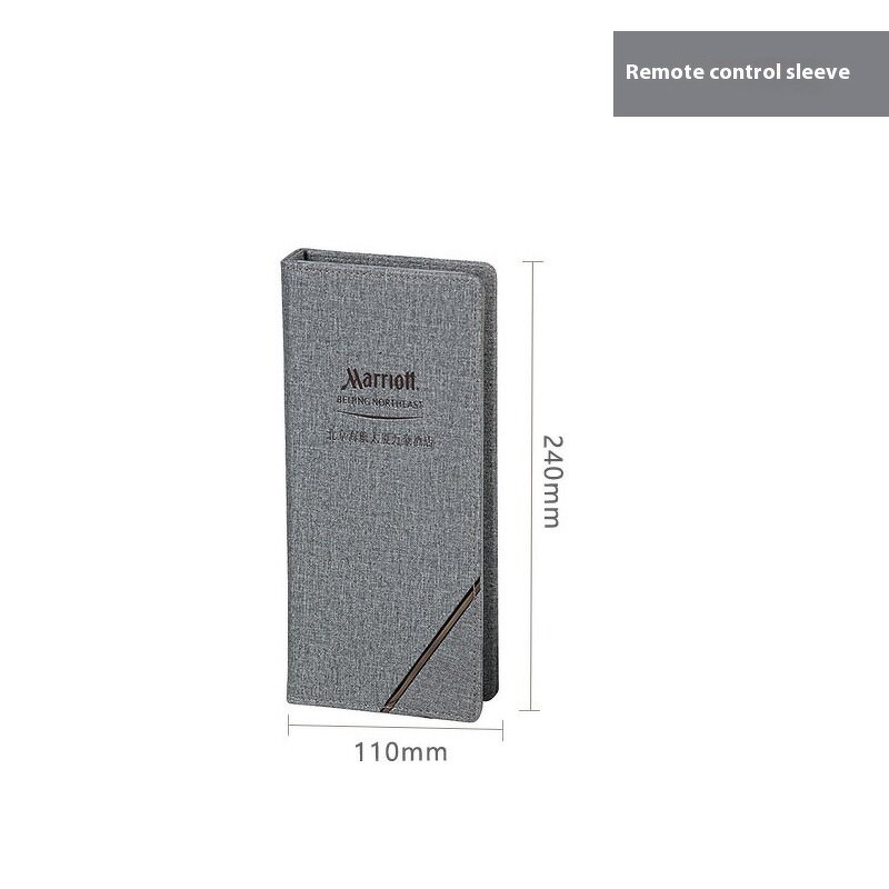 PU Leather Hotel Amenities Manufacturer - Factory Direct Eco-Friendly European Gray Notepad Trash Can Tissue Box for Commercial Office Hotel