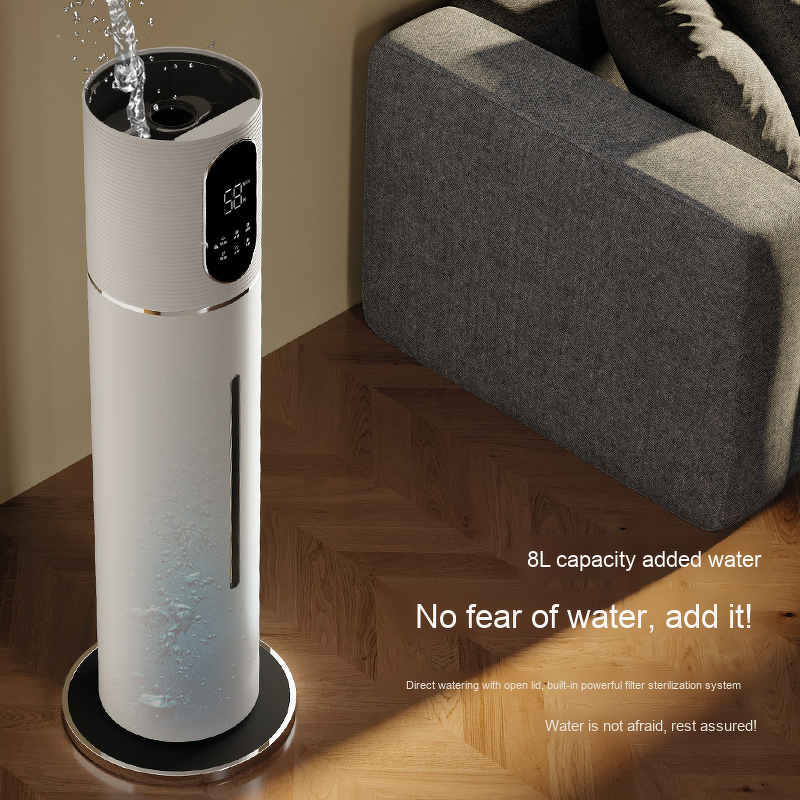 Electric Humidifier Manufacturer - Wantu Large 5L with Silent Air Purification for Home Bedrooms and RV Wholesale