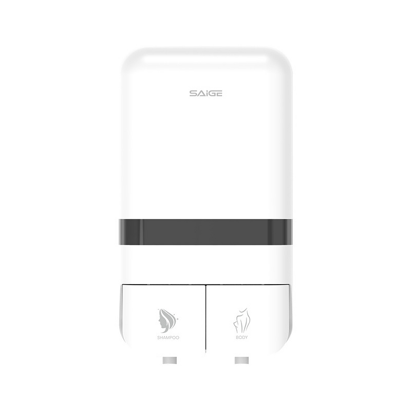 Shampoo Dispenser Manufacturer - Wall-Mounted Press-Type Bathroom Commercial Hotel Soap Shower Gel Bottle USB Battery Powered No-Drill Design