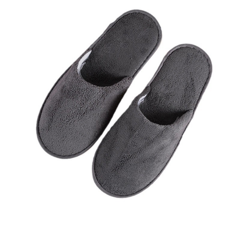 Disposable Slippers Manufacturer - Wholesale Eco-Friendly Hotel Amenities Thickened Non-Woven Fabric High Foam Slippers for Guests Comb