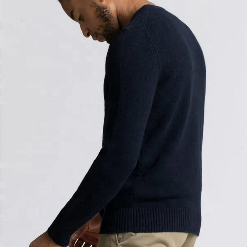 Men's Sweaters Manufacturer - Classical Wool Cashmere Pullover Knitwear Crew Neck