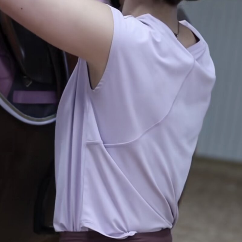 Women's Training Top Manufacturer - Best Quality Technical Fabric Short Sleeve Lady Sports T-Shirt