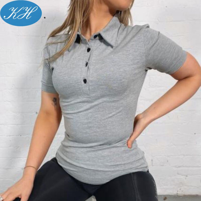 Women's Polo Shirts Manufacturer - Customized Golf Apparel 100% Cotton Embroidery