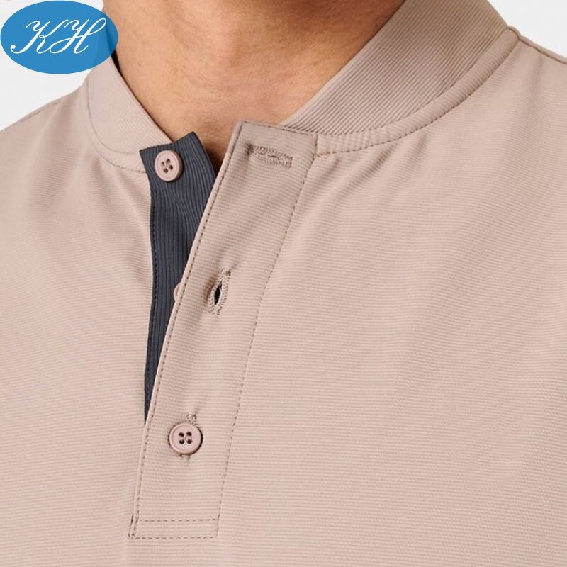 Men's Polo Shirts Manufacturer - Custom High End Golf Apparel Short Sleeve Performance Top