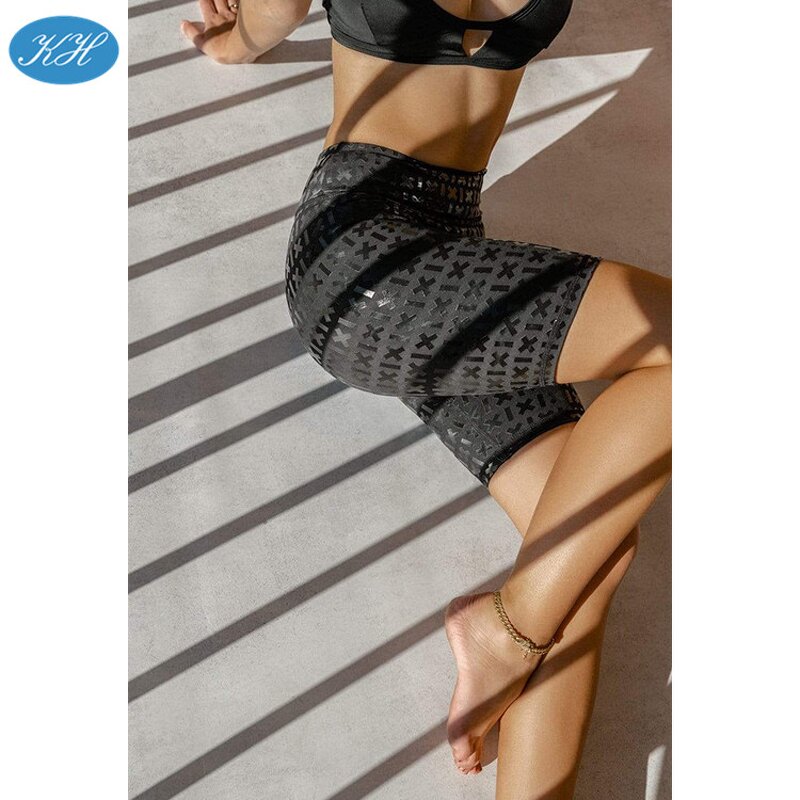 Pole Dance Leggings Manufacturer - New Design Custom High Waist Soft Sticky Short for Woman