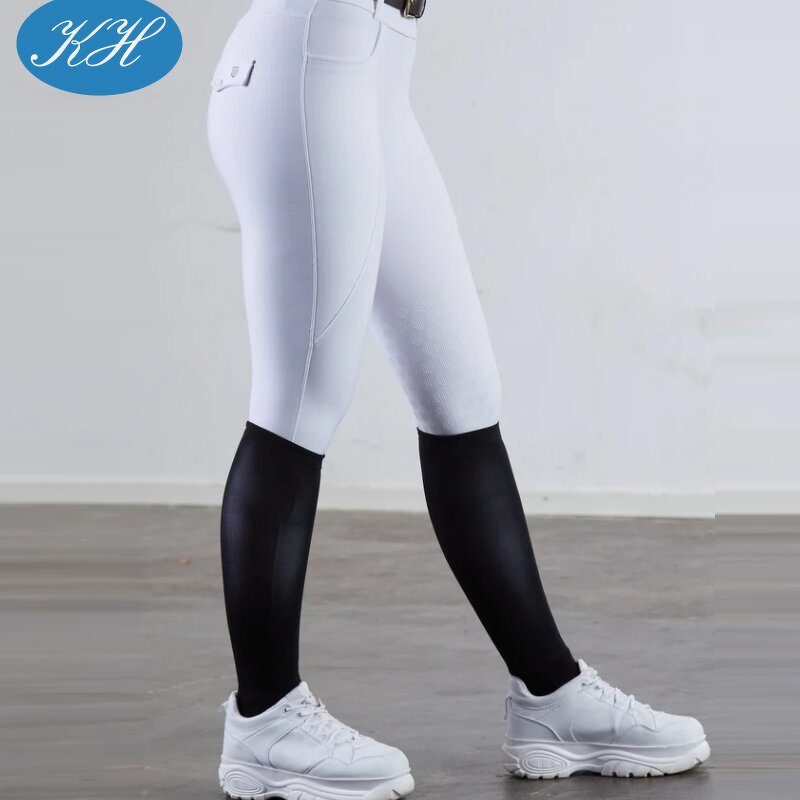 Riding Socks Manufacturer - 100% Cotton Foot Knee High Sports High Quality Equestrian Stretchy