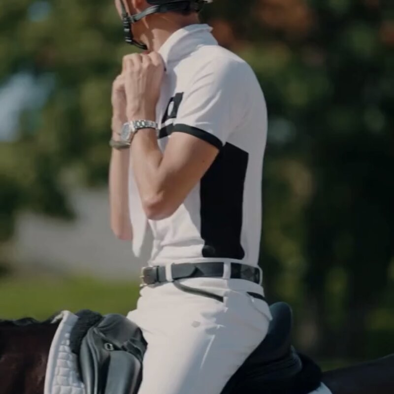 Men's Polo Shirt Manufacturer - Custom High End Sporty Show for Riding
