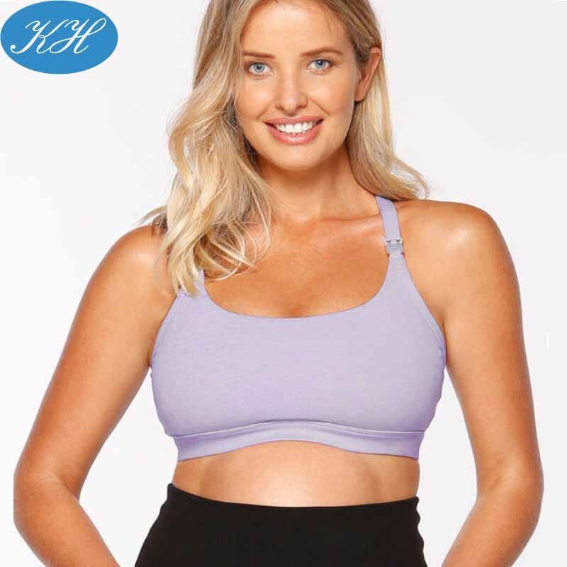 Nursing Sports Bra Manufacturer - OEM Wholesales Padded Maternity Clothing Breastfeeding