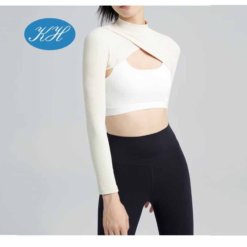 Pole Dance Top Manufacturer - Custom Long Sleeve With Sticky Silicone