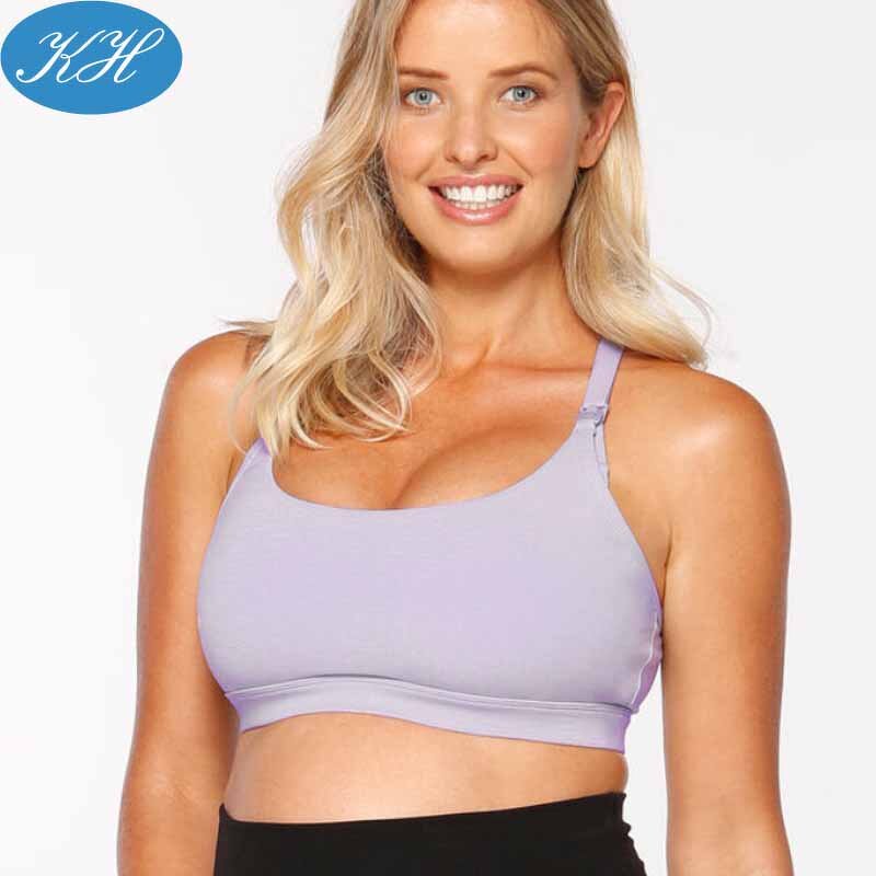 Nursing Sports Bra Manufacturer - OEM Wholesales Padded Maternity Clothing Breastfeeding