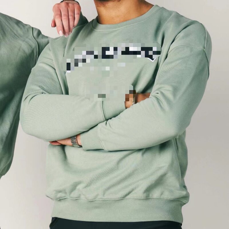 Sweatshirt Manufacturer - Custom Oversized CrewNeck Unisex Relaxed Fit With Embroidery LOGO