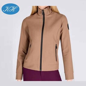 Winter Warm up Jackets Manufacturer - Full Zipper Water Repellent Lady's