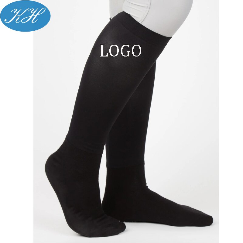 Riding Socks Manufacturer - 100% Cotton Foot Knee High Sports High Quality Equestrian Stretchy