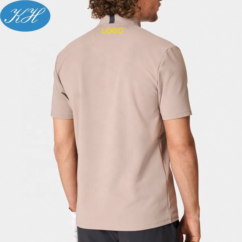 Men's Polo Shirts Manufacturer - Custom High End Golf Apparel Short Sleeve Performance Top
