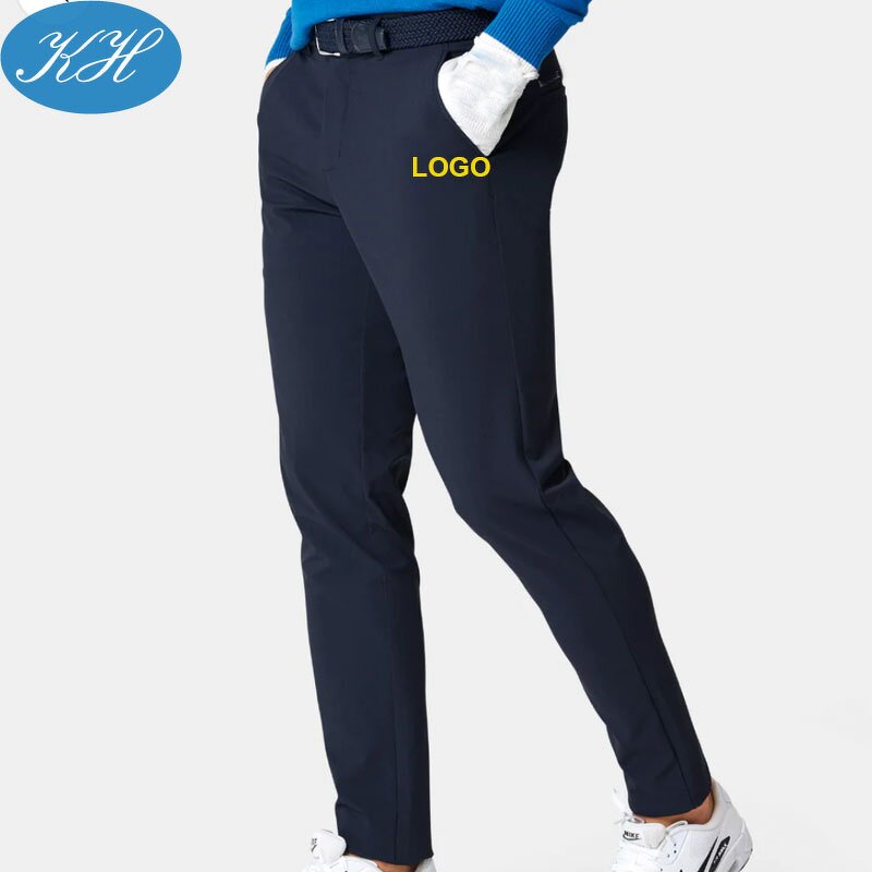 Men's Golf Trousers Manufacturer - Custom High End Lightweight Four Way Stretch Fabric
