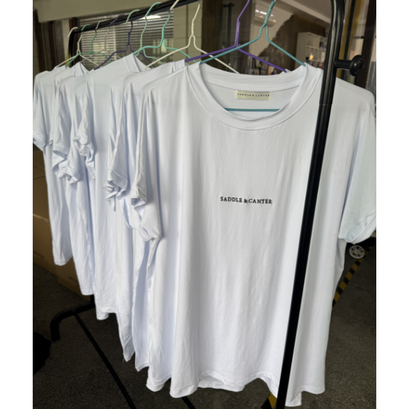 Women's T-Shirt Manufacturer - Custom Cotton High Quality Short Sleeve Summer Loose Tee Sports Running Gym Top