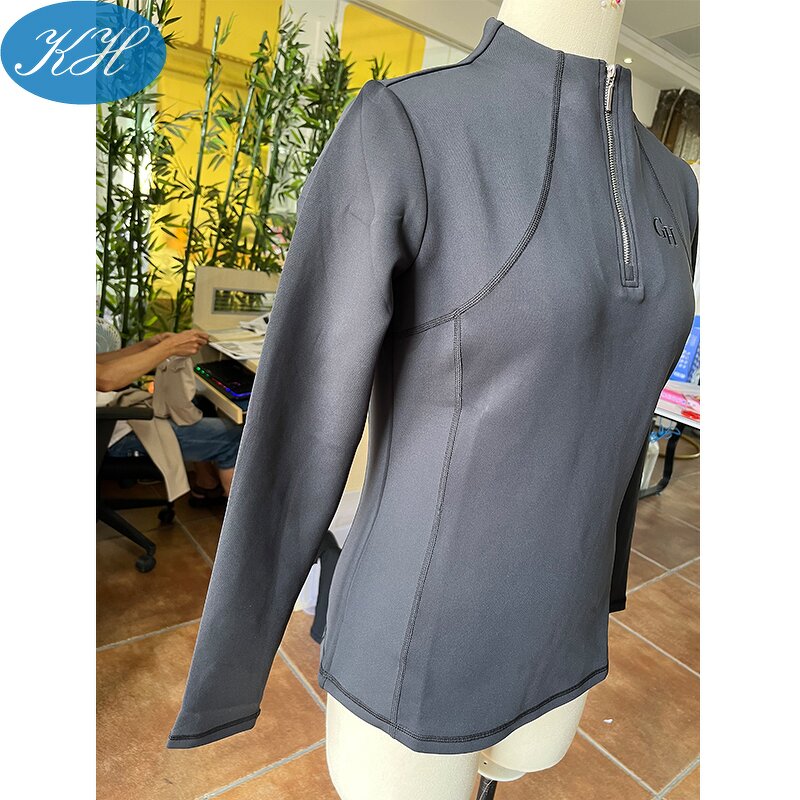 Women's Riding Tops Manufacturer - Ready to Ship High Quality Cheap Price Base Layers Equestrian Winter in Stock